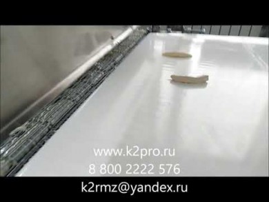 Embedded thumbnail for Машина глазировочная МГ-02 (400 мм)